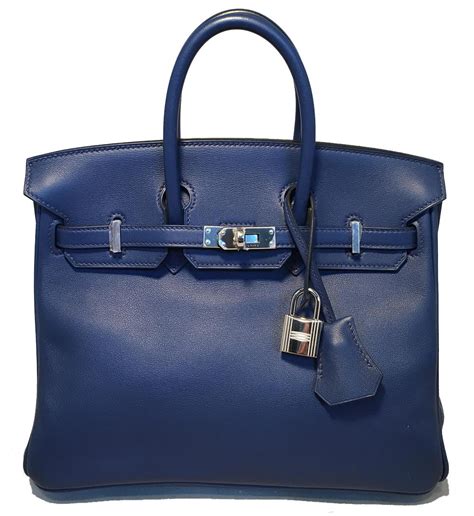 hermes navy blue bag|birkin bag navy blue.